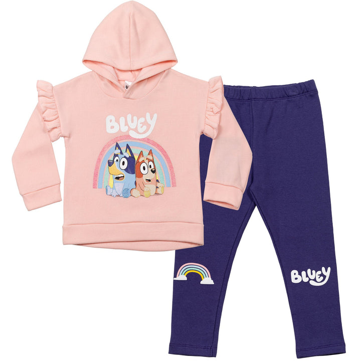 Bluey Fleece Hoodie and Leggings Outfit Set - imagikids