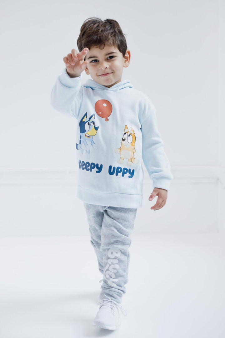 Bluey Fleece Hoodie and Pants Outfit Set - imagikids