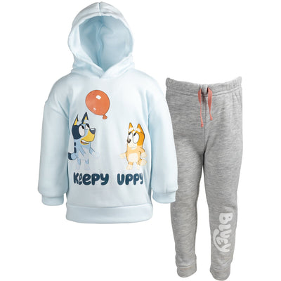 Bluey Fleece Hoodie and Pants Outfit Set - imagikids