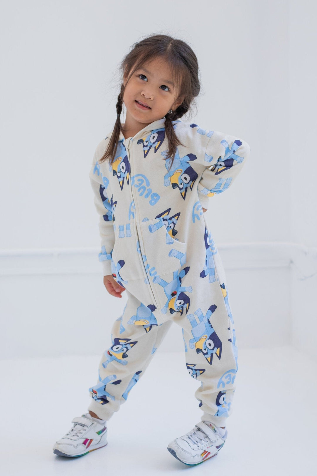 Bluey Fleece Zip Up Coverall - imagikids