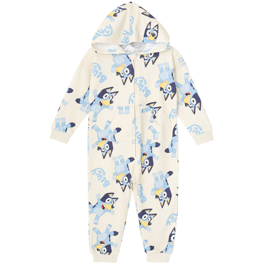 Bluey Fleece Zip Up Coverall - imagikids