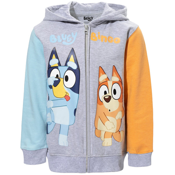 Bluey Fleece Zip Up Hoodie | imagikids Baby and Kids Clothing