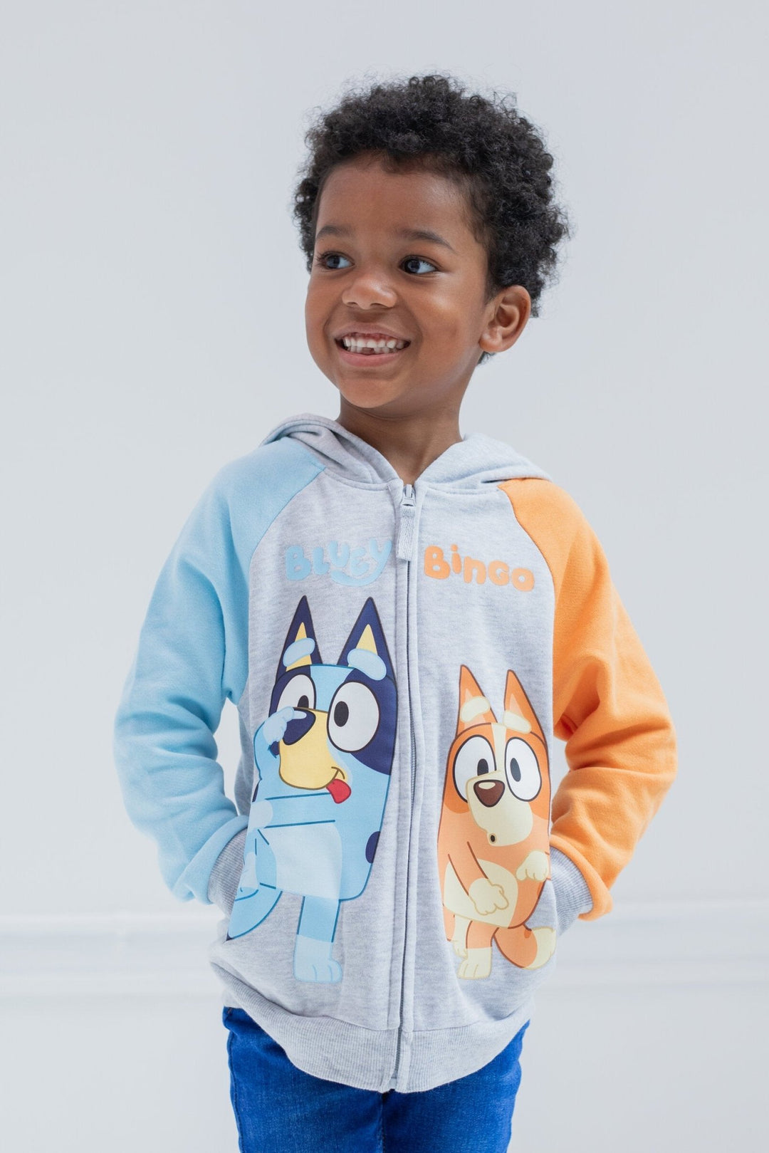 Bluey Fleece Zip Up Hoodie - imagikids