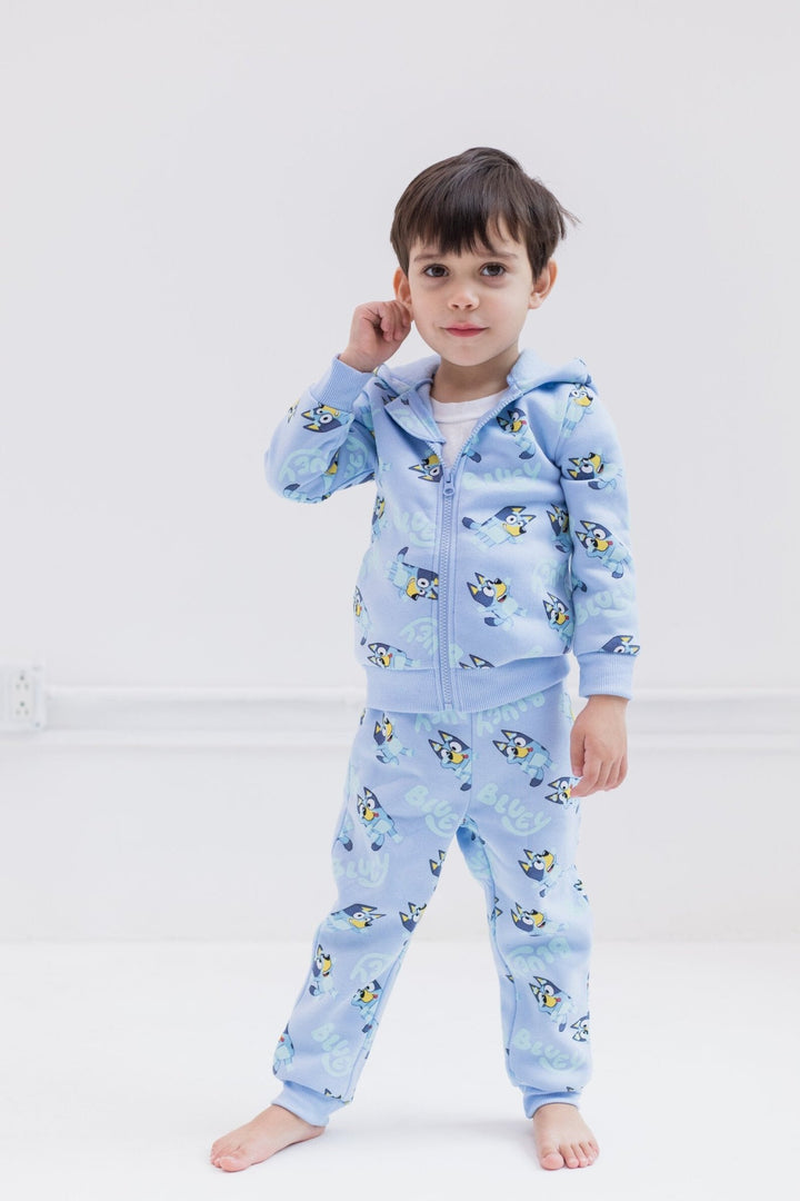 Bluey Fleece Zip Up Hoodie Set - imagikids