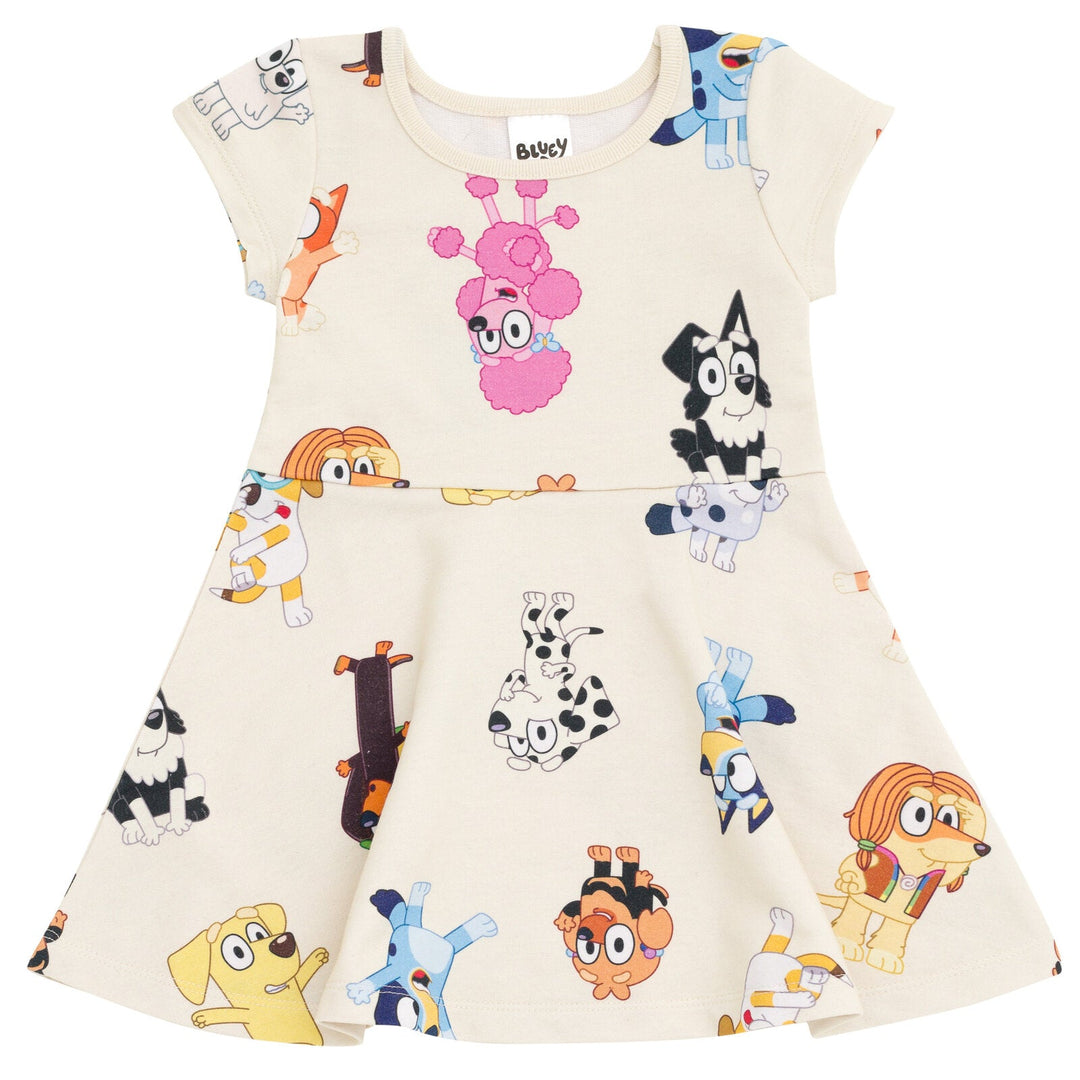 Bluey French Terry Skater Dress - imagikids