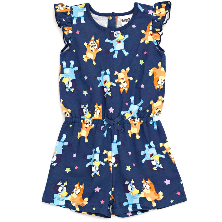 Bluey French Terry Sleeveless Romper - imagikids