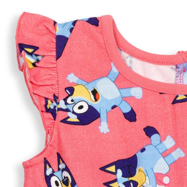 Bluey French Terry Sleeveless Romper - imagikids