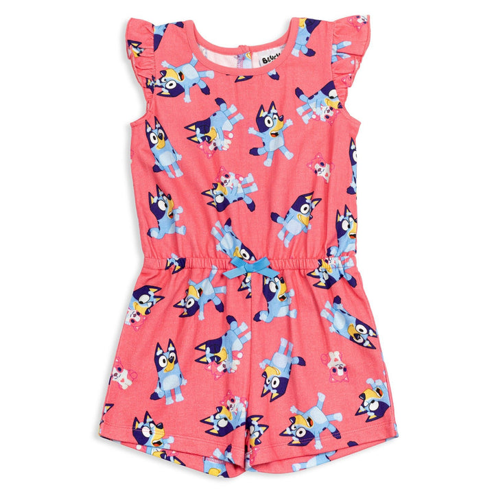 Bluey French Terry Sleeveless Romper - imagikids