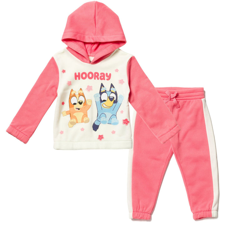 Bluey Pullover Hoodie and Fleece Pants Outfit Set - imagikids