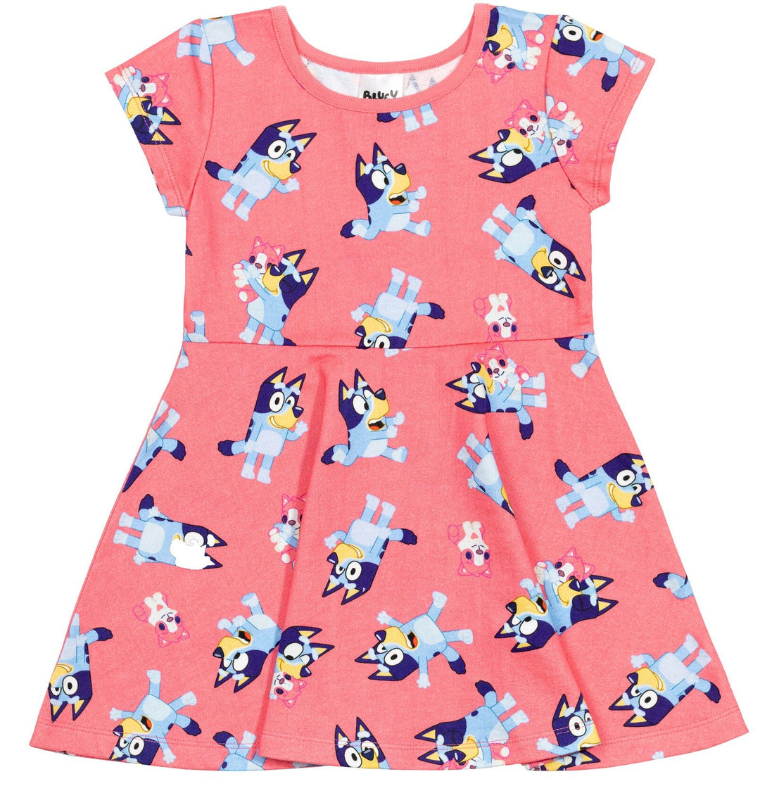 Bluey Skater Dress and Scrunchie | imagikids Baby and Kids Clothing