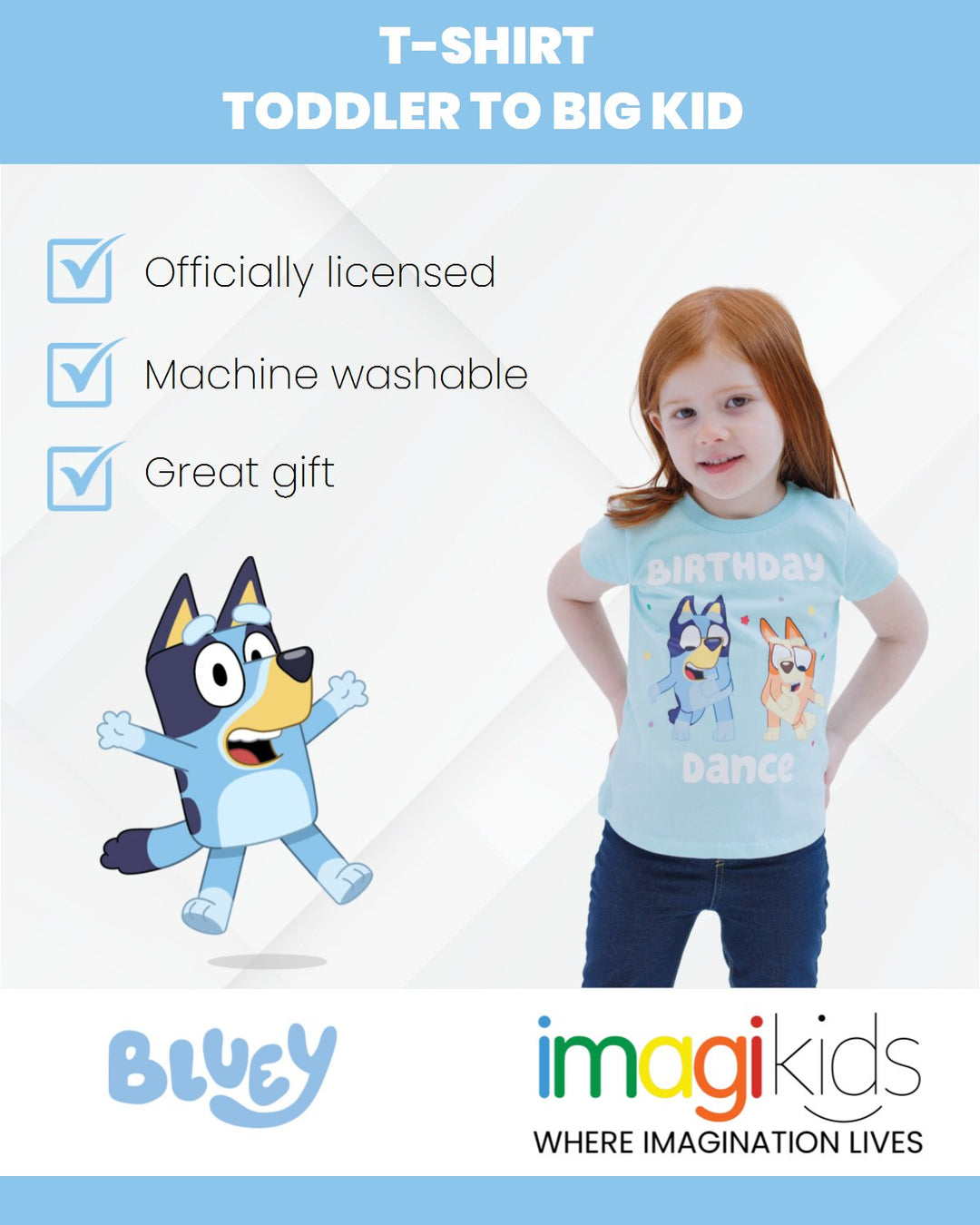 Bluey T-Shirt - imagikids