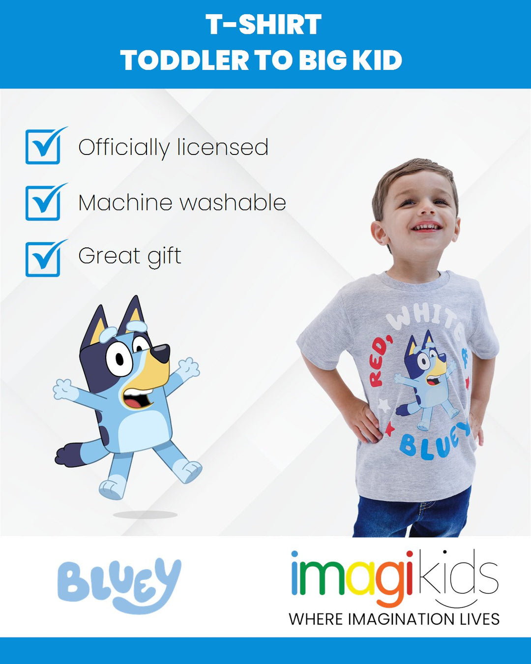 Bluey T-Shirt - imagikids