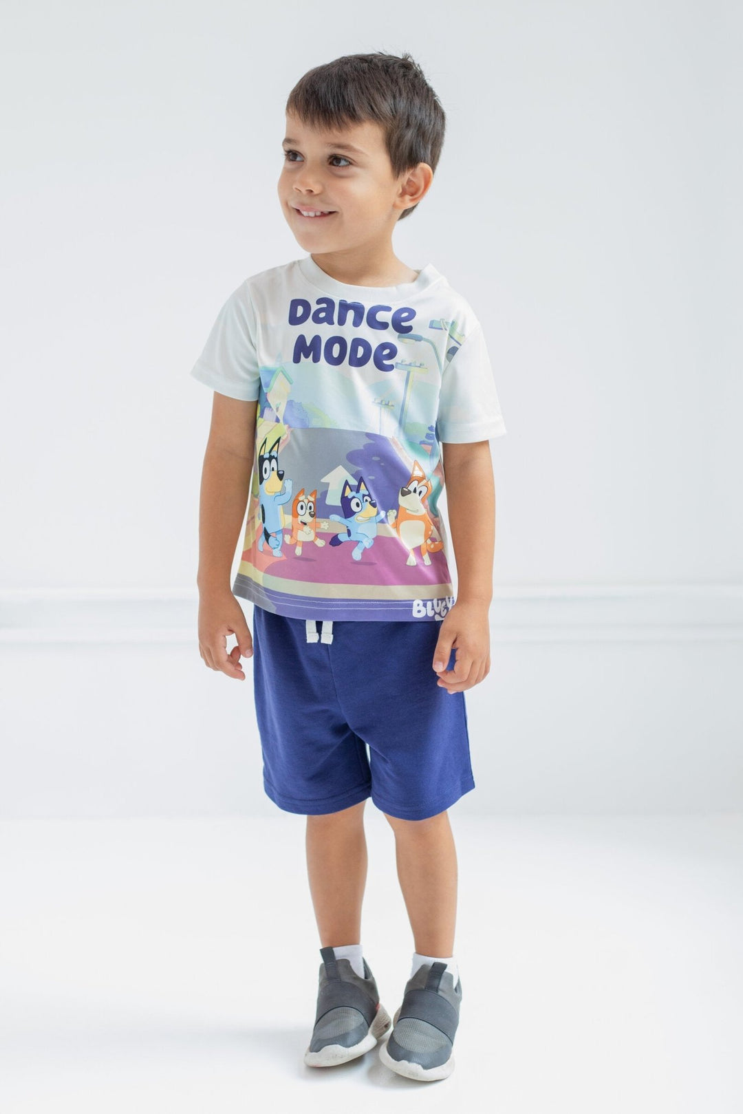 Bluey T-Shirt and French Terry Shorts Outfit Set - imagikids