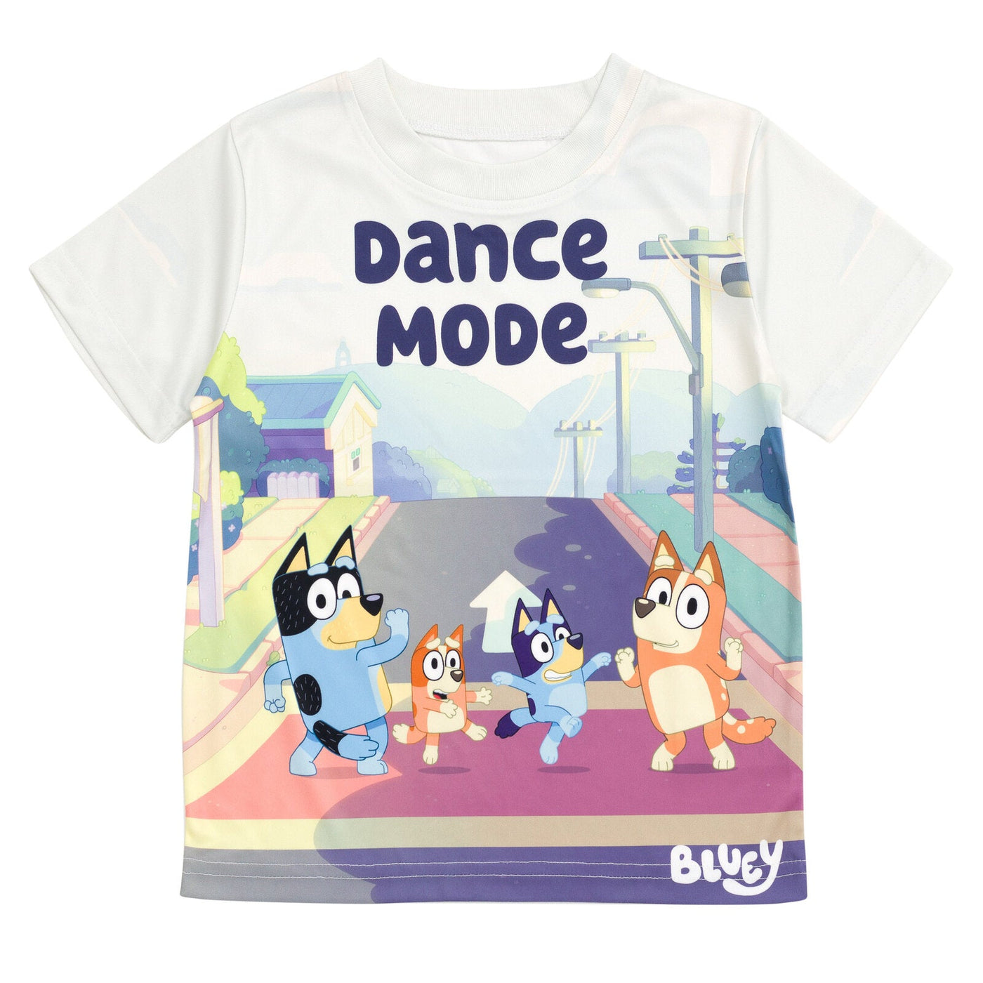 Bluey T-Shirt and French Terry Shorts Outfit Set - imagikids