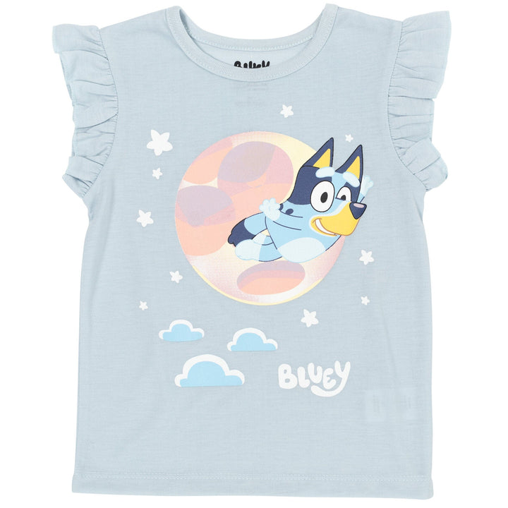 Bluey T-Shirt and French Terry Shorts Outfit Set - imagikids