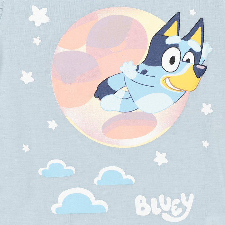 Bluey T-Shirt and French Terry Shorts Outfit Set - imagikids