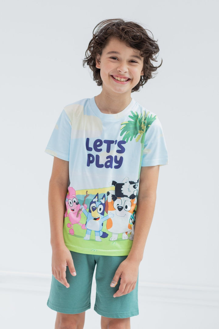 Bluey T-Shirt and Shorts Outfit Set - imagikids