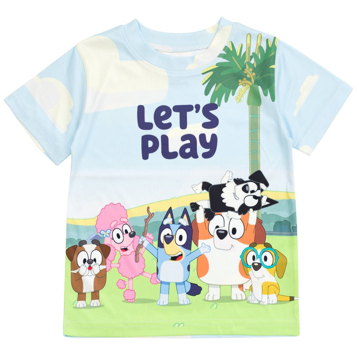 Bluey T-Shirt and Shorts Outfit Set - imagikids