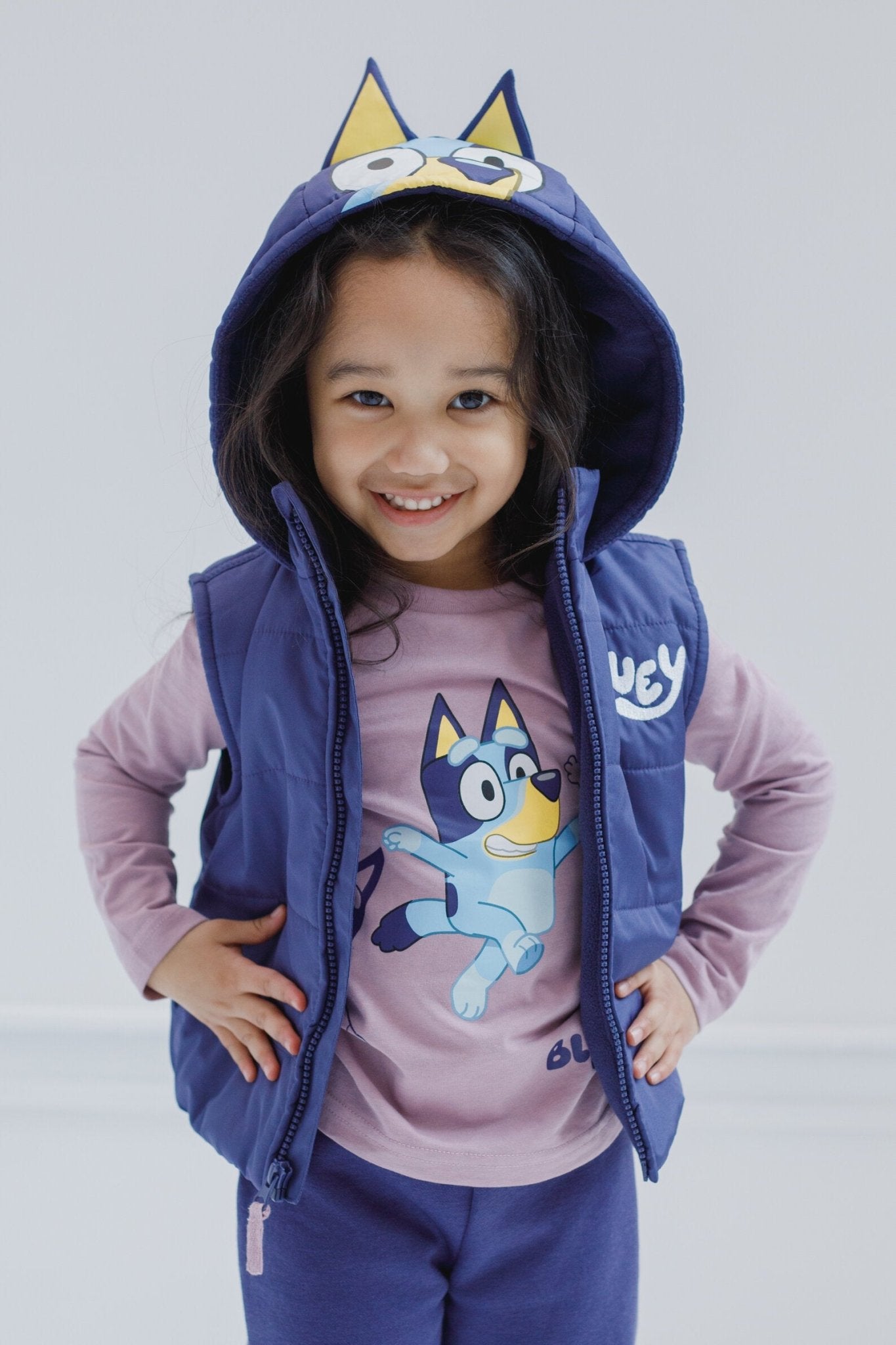 BLUEY Disney Hoodie Sweat Shirt Jogger Pants Boys 2T-4T Toddler Set Outfit  Girls