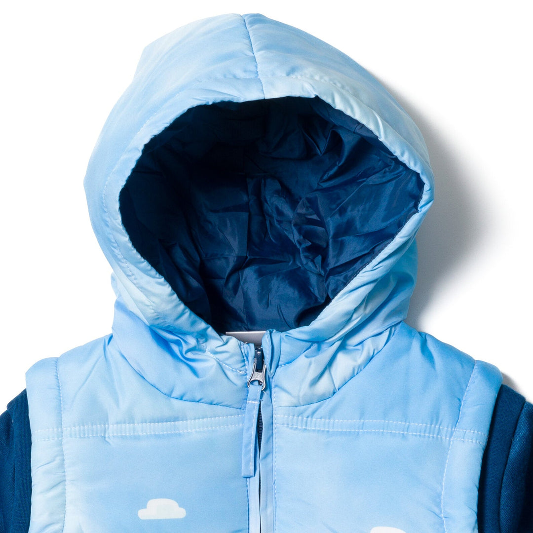 Bluey Zip Up Vest 2fer Jacket - imagikids