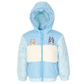 Bluey Zip Up Winter Coat Puffer Jacket