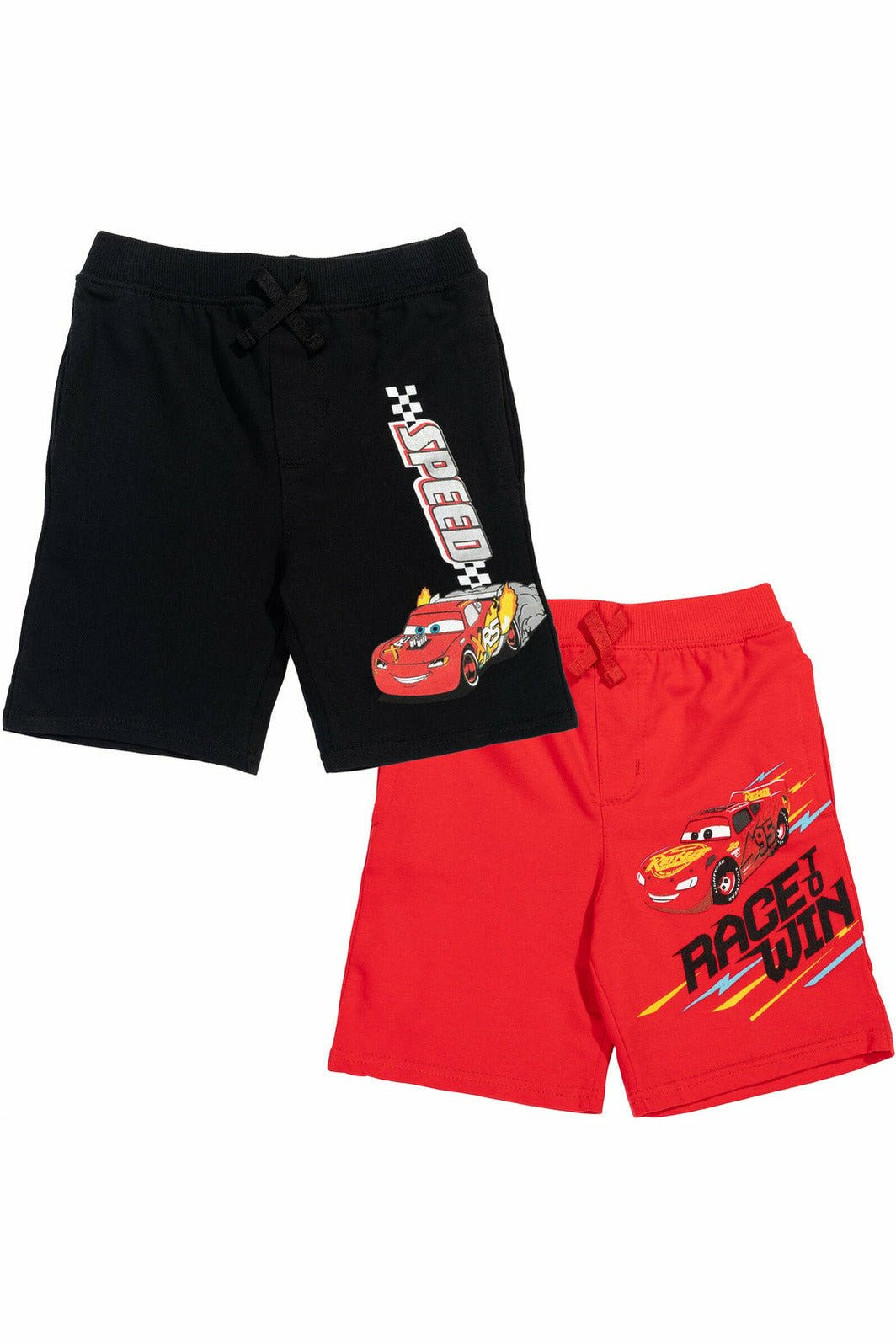 Cars French Terry 2 Pack Shorts - imagikids