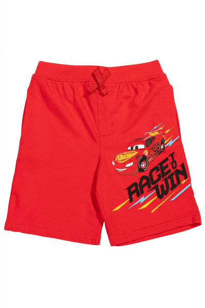 Cars French Terry 2 Pack Shorts - imagikids