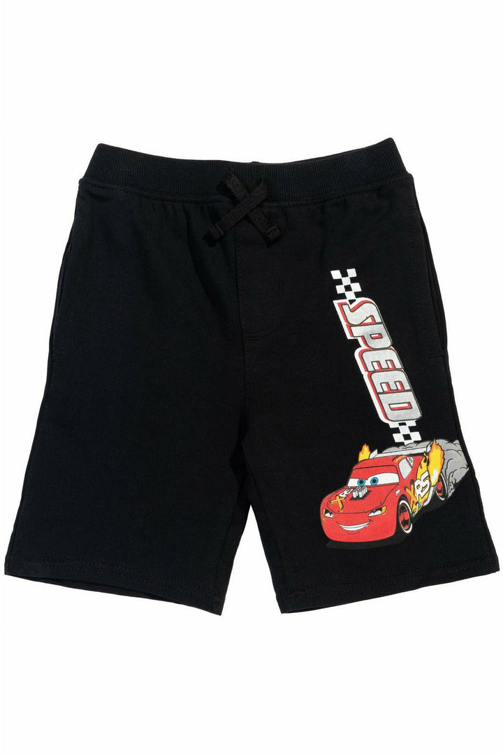 Cars French Terry 2 Pack Shorts - imagikids