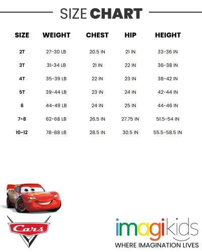Cars Pixar Cars Lightning McQueen Hoodie and Pants Outfit Set - imagikids