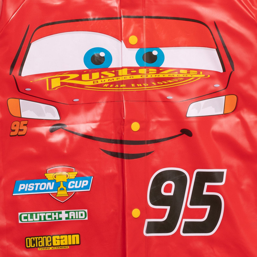 Cars Pixar Cars Waterproof Hooded Rain Jacket Coat - imagikids