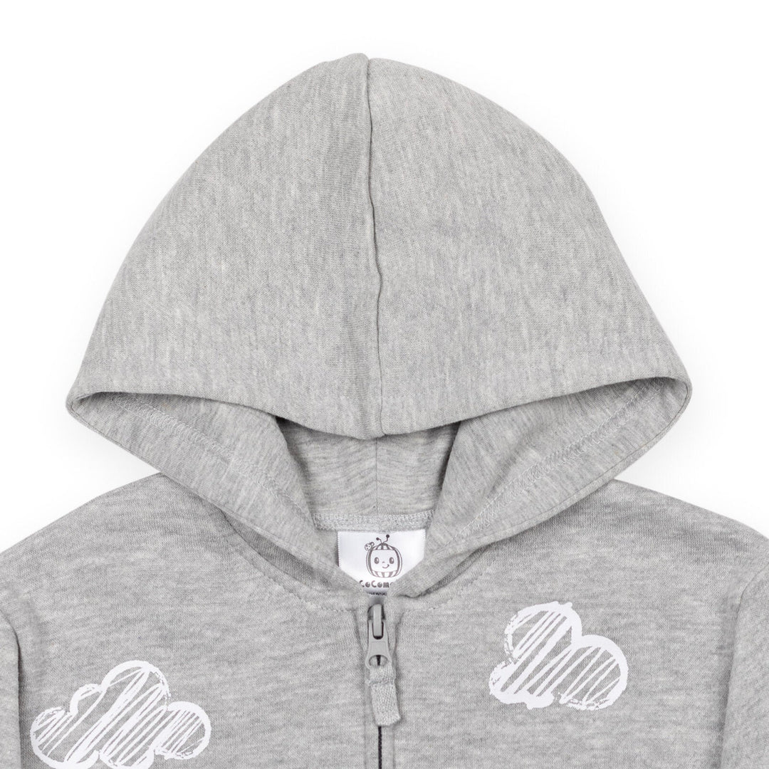 CoComelon Cocomelon JJ Fleece Zip Up Hoodie - imagikids