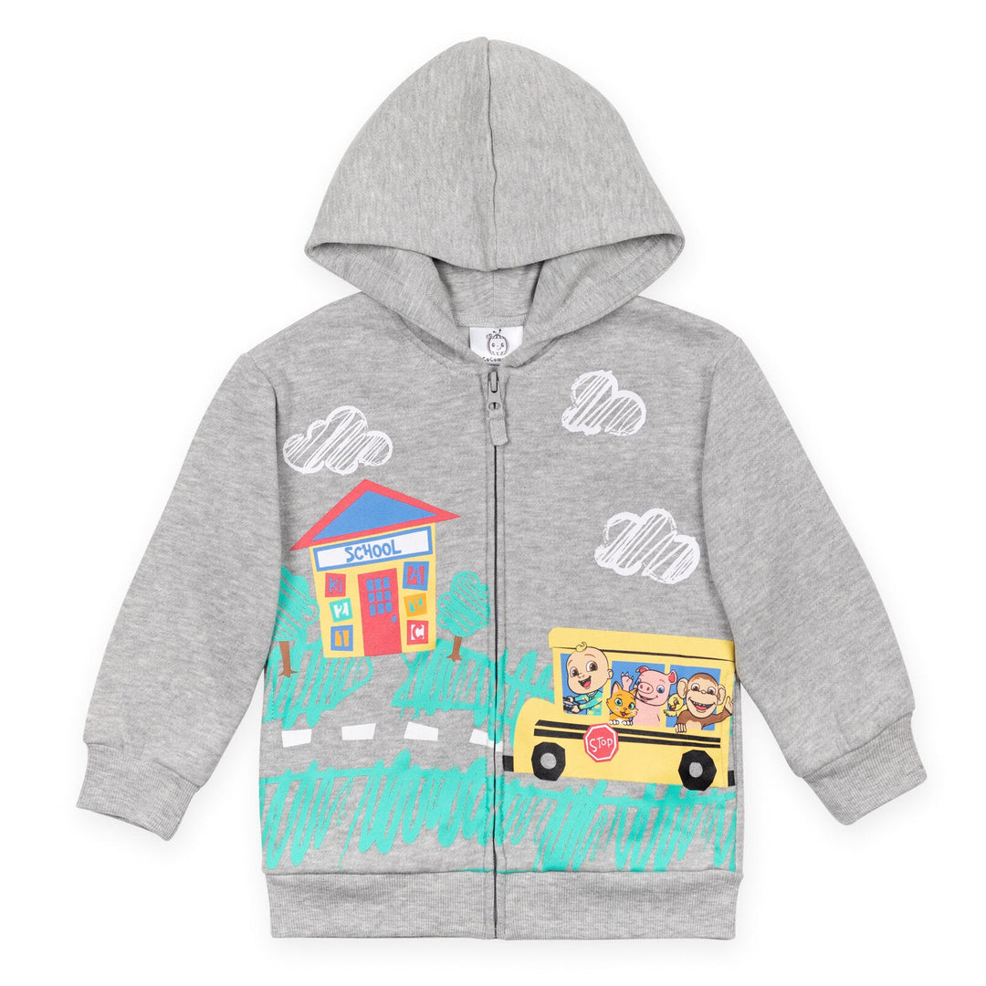 CoComelon Cocomelon JJ Fleece Zip Up Hoodie - imagikids