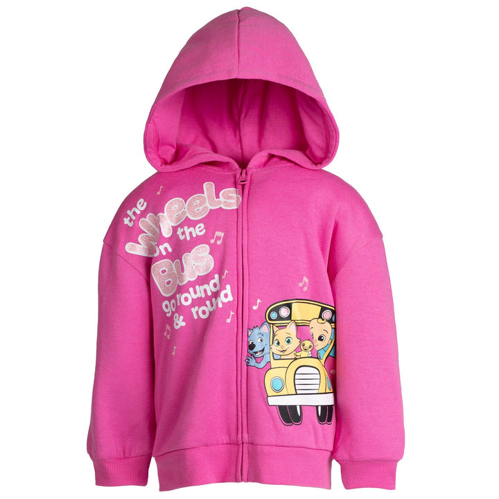 CoComelon Cocomelon JJ Fleece Zip Up Hoodie - imagikids