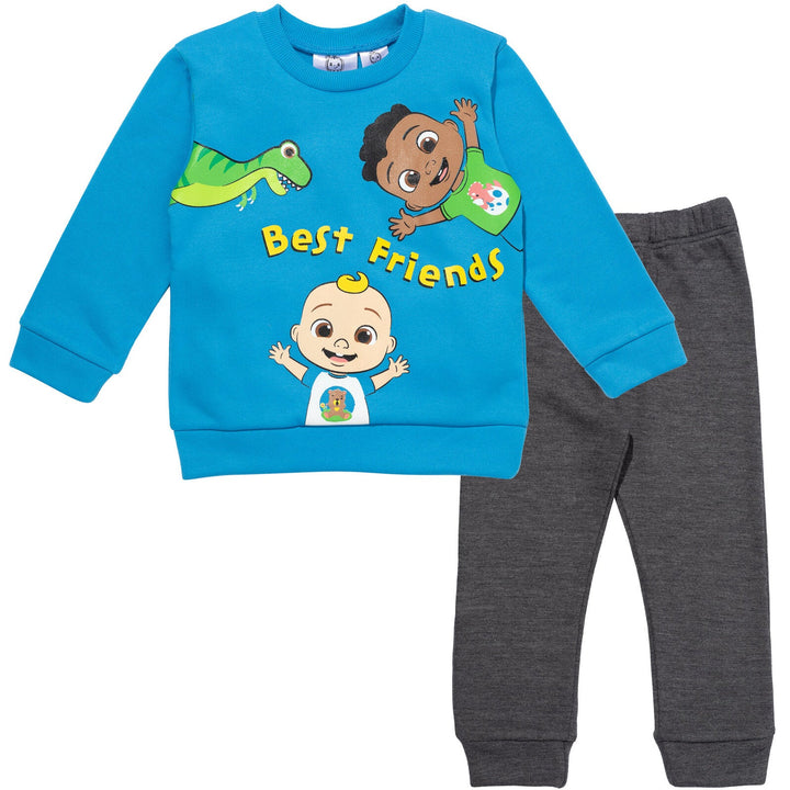 CoComelon Fleece Pullover Sweatshirt and Pants Set - imagikids