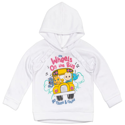 CoComelon JJ Fleece Pullover Hoodie and Pants Outfit Set - imagikids