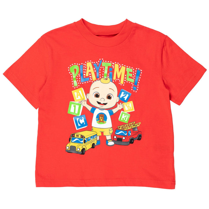 CoComelon JJ Graphic T-Shirt & French Terry Shorts - imagikids