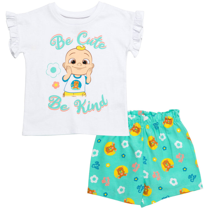 CoComelon JJ Graphic T-Shirt & Shorts - imagikids