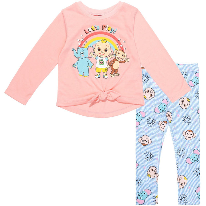 CoComelon JJ T-Shirt and Leggings Outfit Set - imagikids