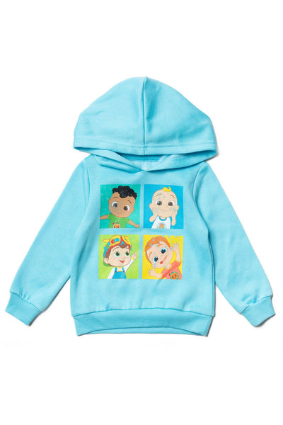 CoComelon Nico Tomtom Cody JJ Baby Fleece Pullover Hoodie and Sweatshirt Infant to Toddler