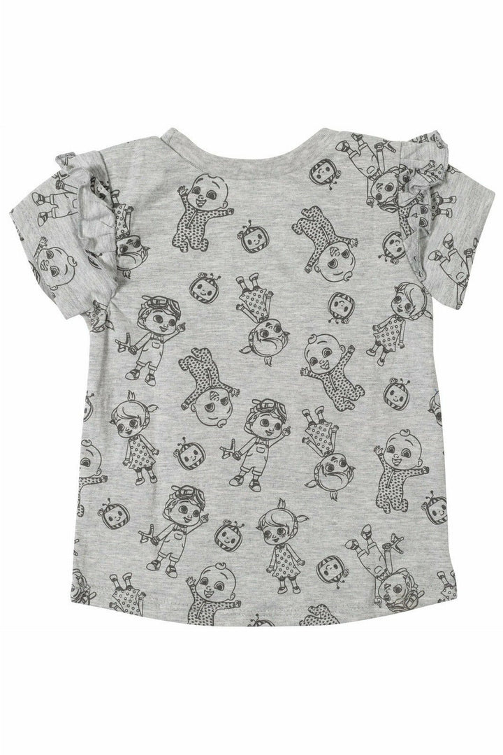 CoComelon Ruffle Graphic T-Shirt & Leggings - imagikids