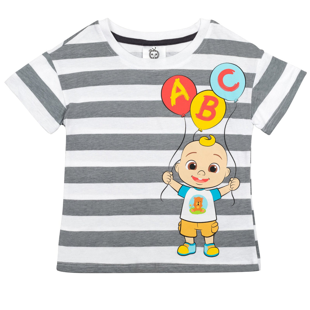 CoComelon T-Shirt and French Terry Shorts Outfit Set - imagikids