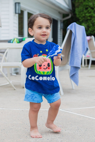 CoComelon T-Shirt and French Terry Shorts Outfit Set - imagikids
