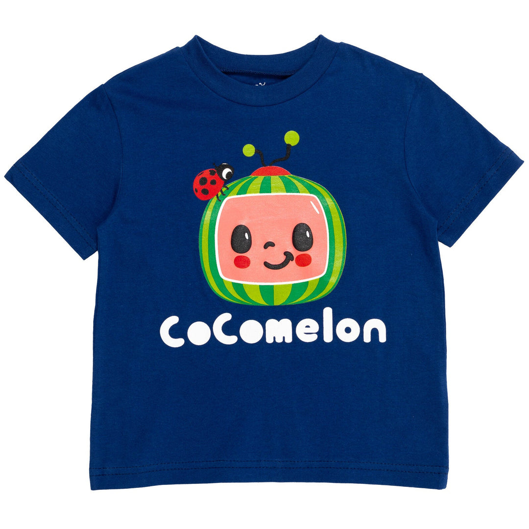 CoComelon T-Shirt and French Terry Shorts Outfit Set - imagikids