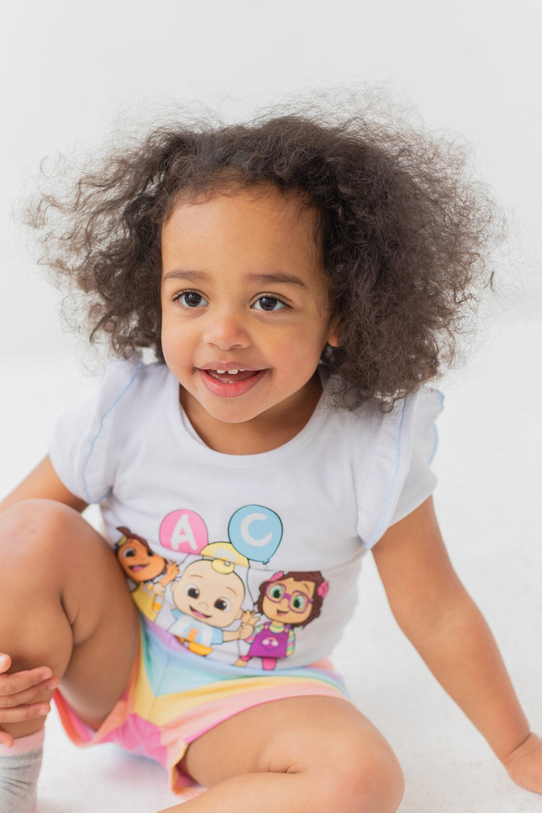 CoComelon T-Shirt and French Terry Shorts Outfit Set - imagikids