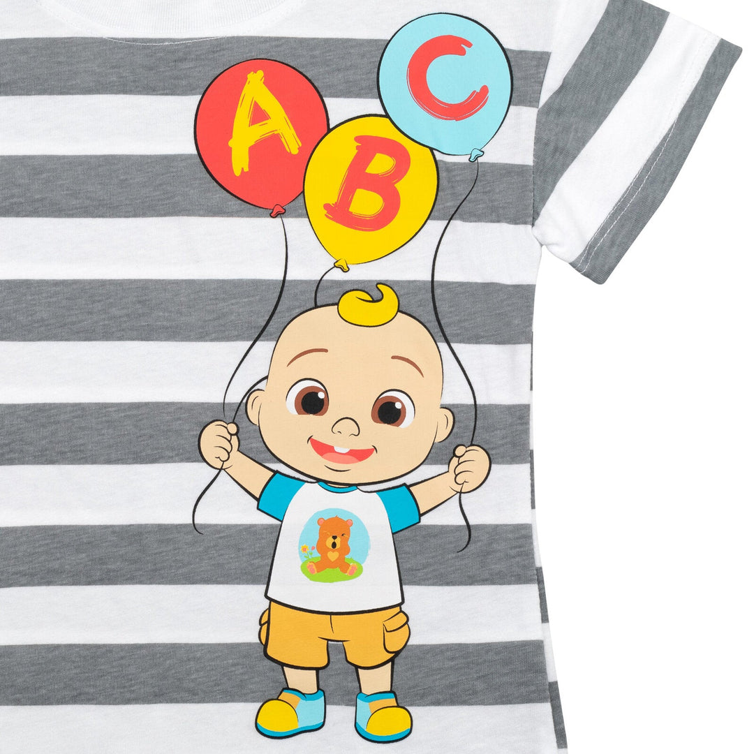 CoComelon T-Shirt and French Terry Shorts Outfit Set - imagikids