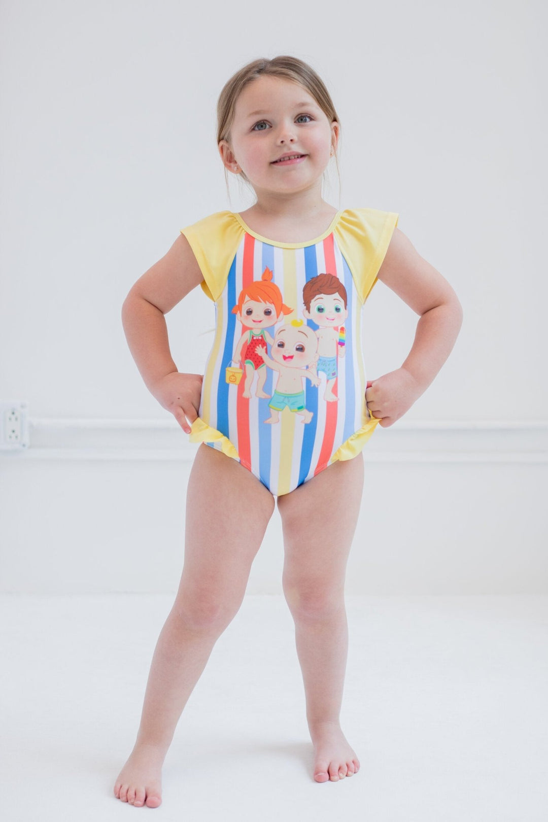 CoComelon UPF 50+ One Piece Bathing Suit - imagikids