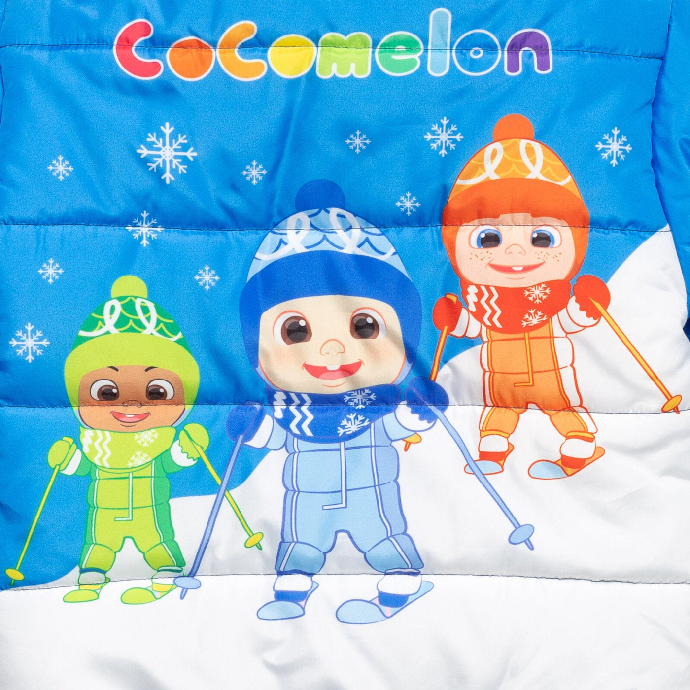 CoComelon Zip Up Winter Coat Puffer Jacket - imagikids