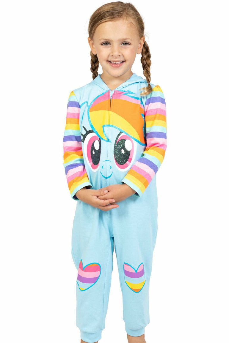 Overol de Vestuario con Capucha y Cremallera de My Little Pony