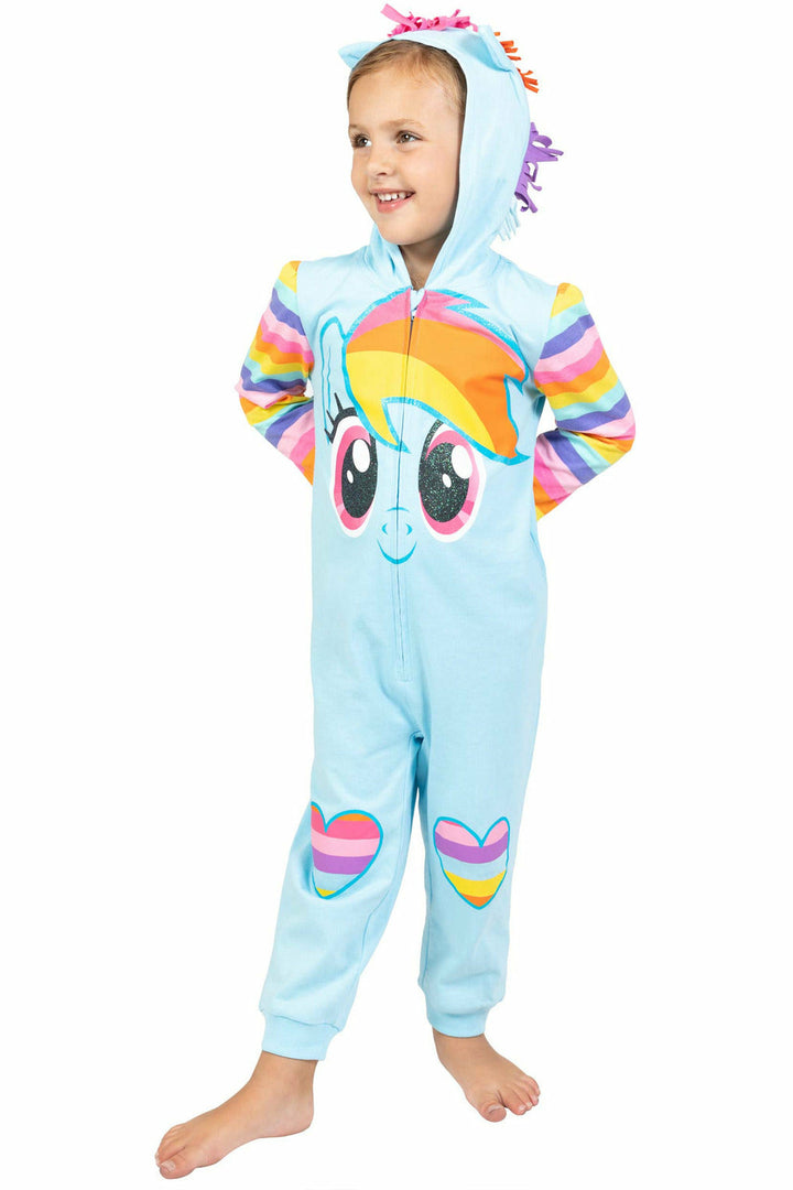 Overol de Vestuario con Capucha y Cremallera de My Little Pony