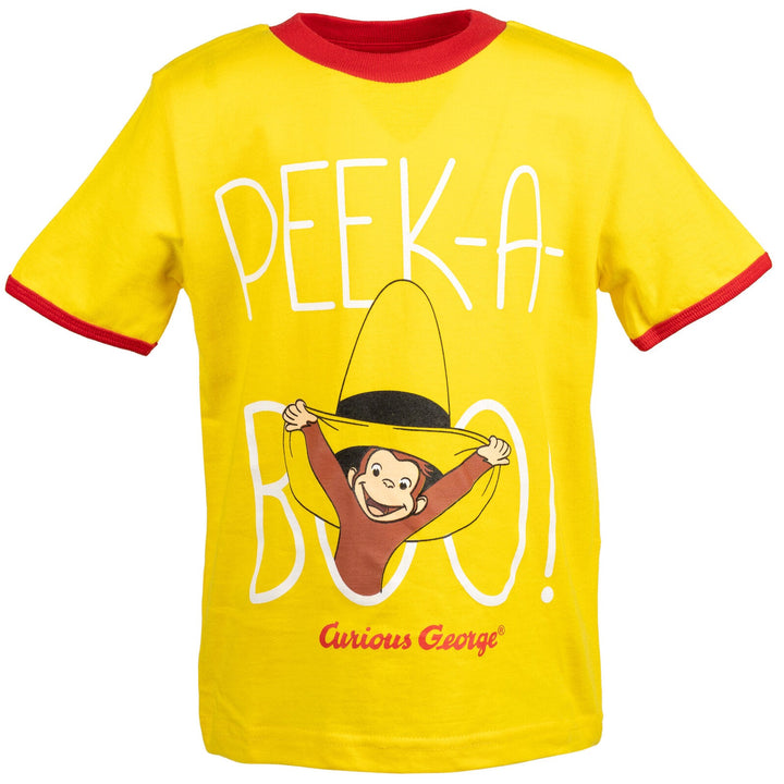 Curious George 2 Pack Graphic T-Shirts - imagikids